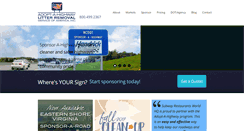 Desktop Screenshot of adoptahighway.net
